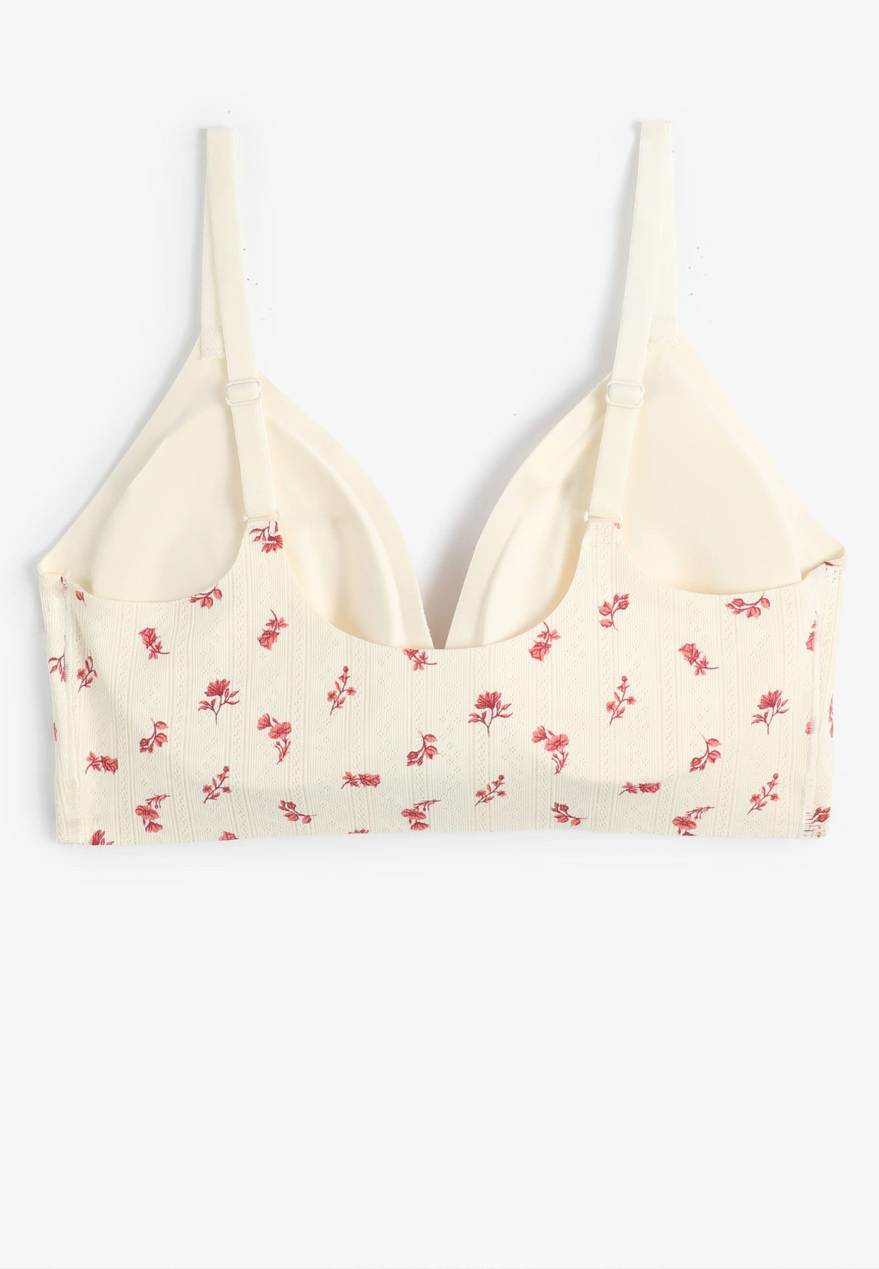 Invisibliss Floral Pointelle Bralette, C5487, large