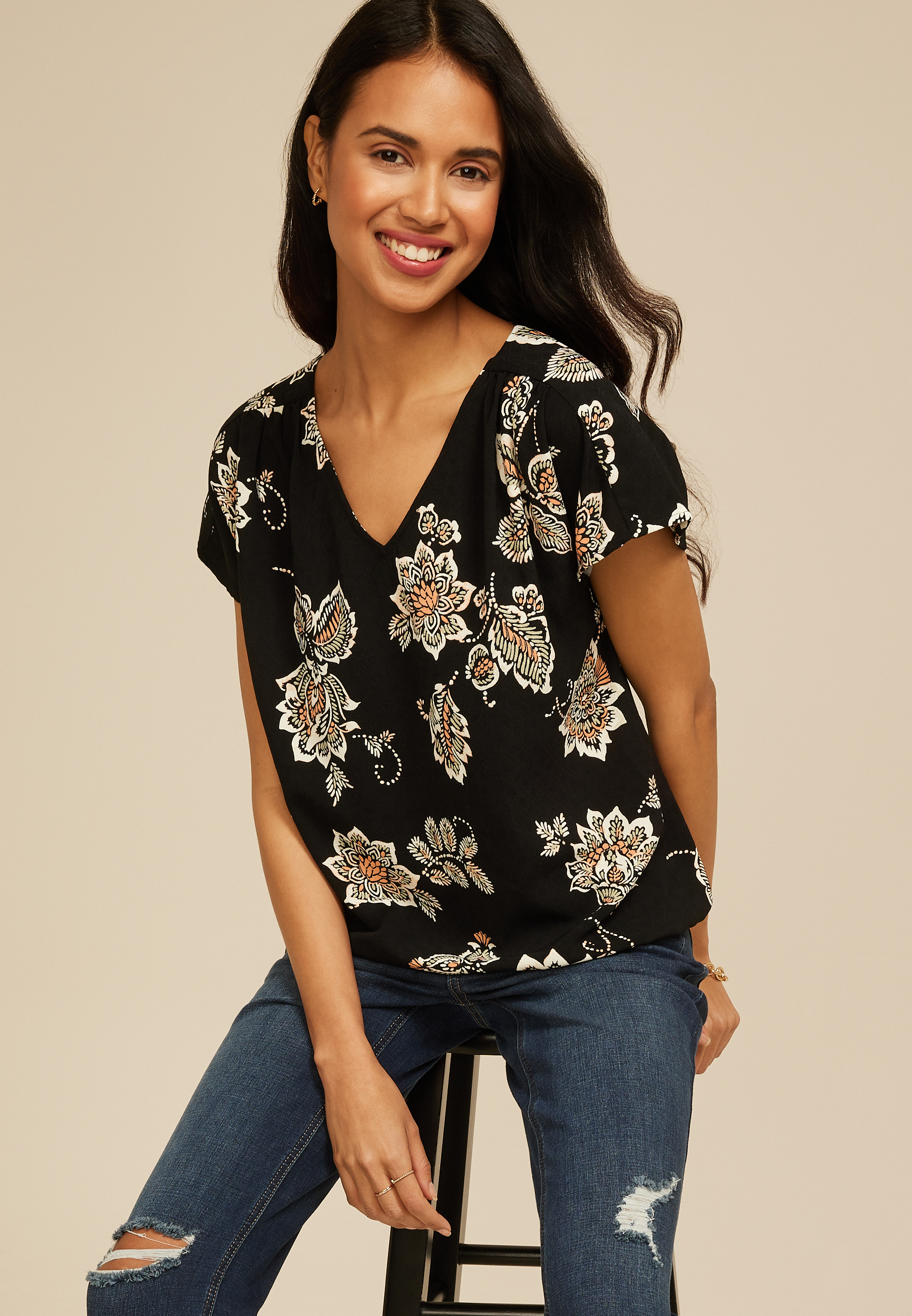 Dolman Sleeve Blouse | maurices