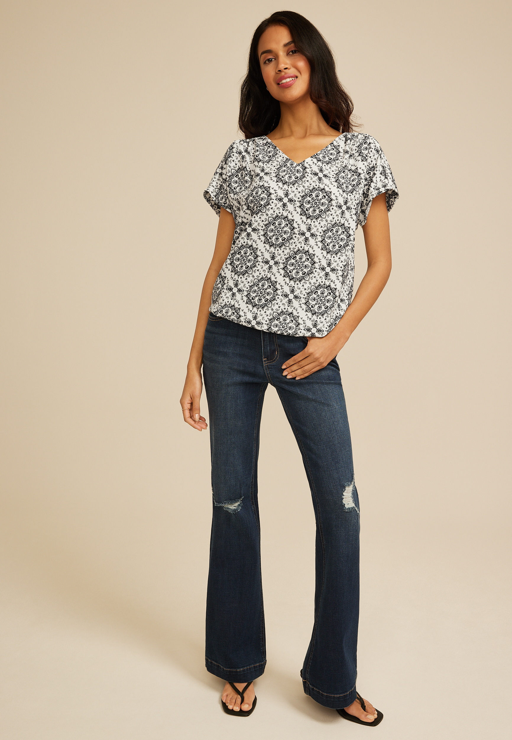 Dolman Sleeve Blouse