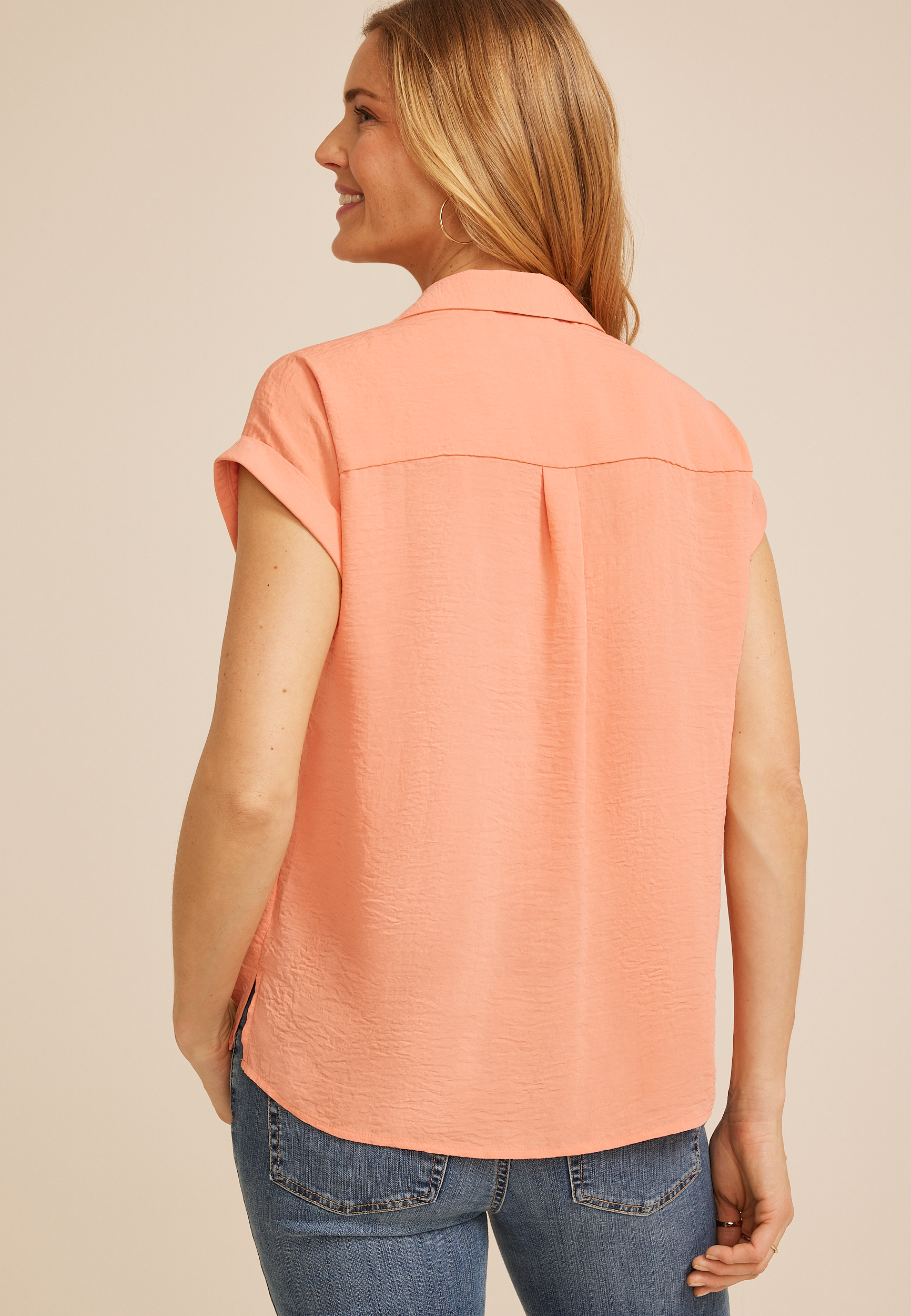 Utility Button Down Shirt - thumbnail 8