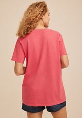 Beach Please Oversized Fit Graphic Tee, TEABERRY, small