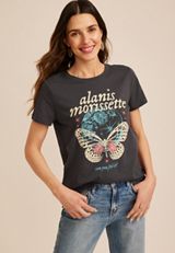 Alanis Morissette Classic Fit Graphic Tee, C1876, small