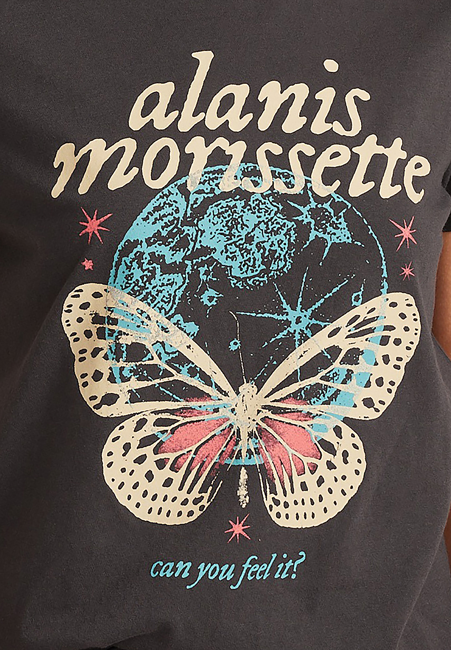Alanis Morissette Classic Fit Graphic Tee, C1876, large