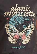 Alanis Morissette Classic Fit Graphic Tee, C1876, small