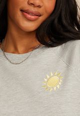 Sunkissed Relaxed Fit Sweatshirt, C3348, small