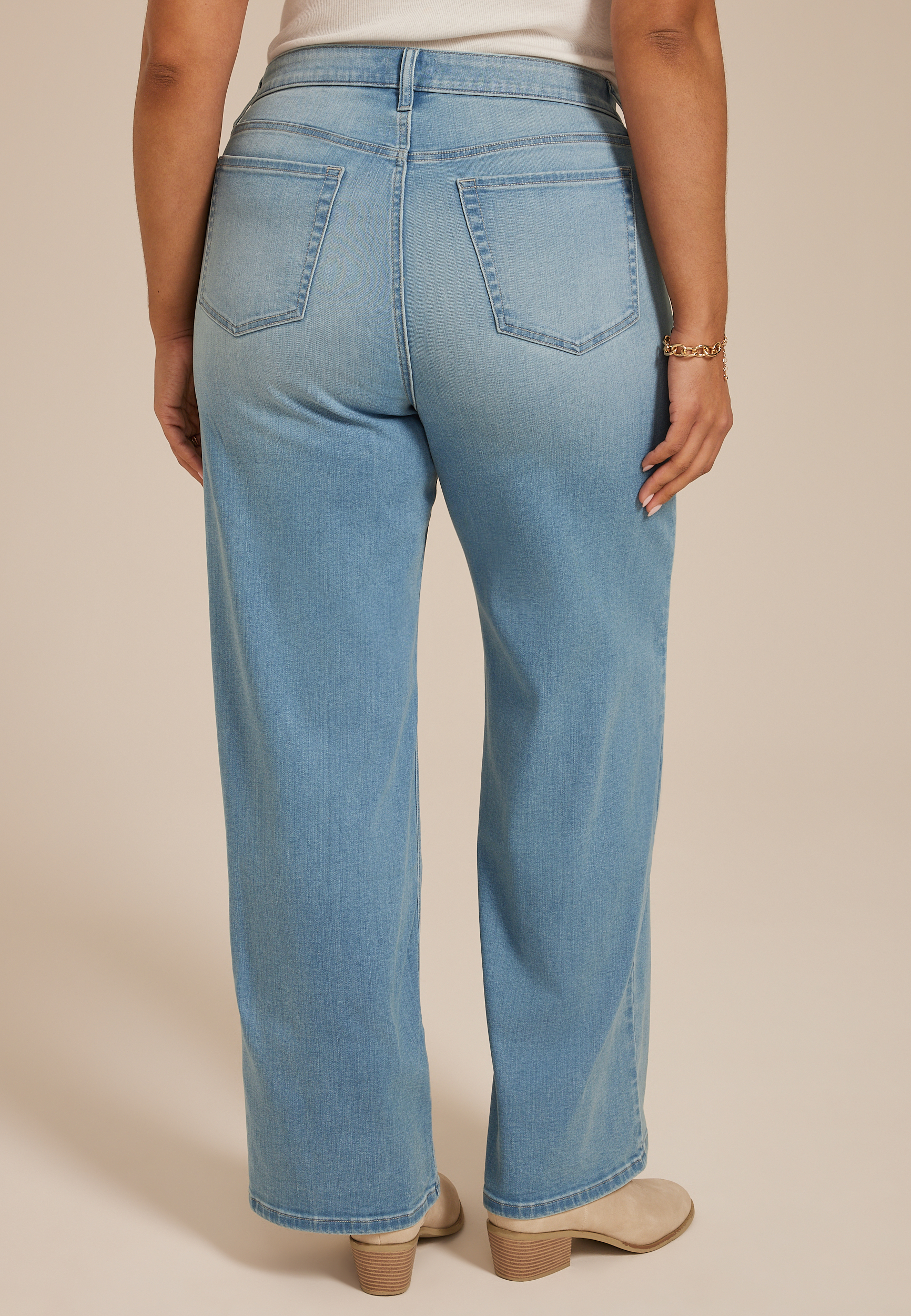 Plus Size m jeans by maurices&trade; Ultra High Rise Wide Leg Jean, C2806, large