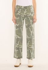 KanCan&trade; High Rise Camo Relaxed Straight Jean, C1829, small