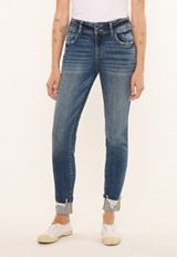 KanCan&trade; High Rise Destructed Cuff Skinny Jean, C3337, small