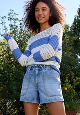 m jeans by maurices&trade; High Rise Medium Soft 5in Short, C3337, small