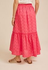 High Rise Eyelet Maxi Skirt, C1355, small
