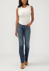 Silver Jeans Co.&reg; Suki Curvy Mid Rise Luxe Stretch Slim Boot Jean, C258, small