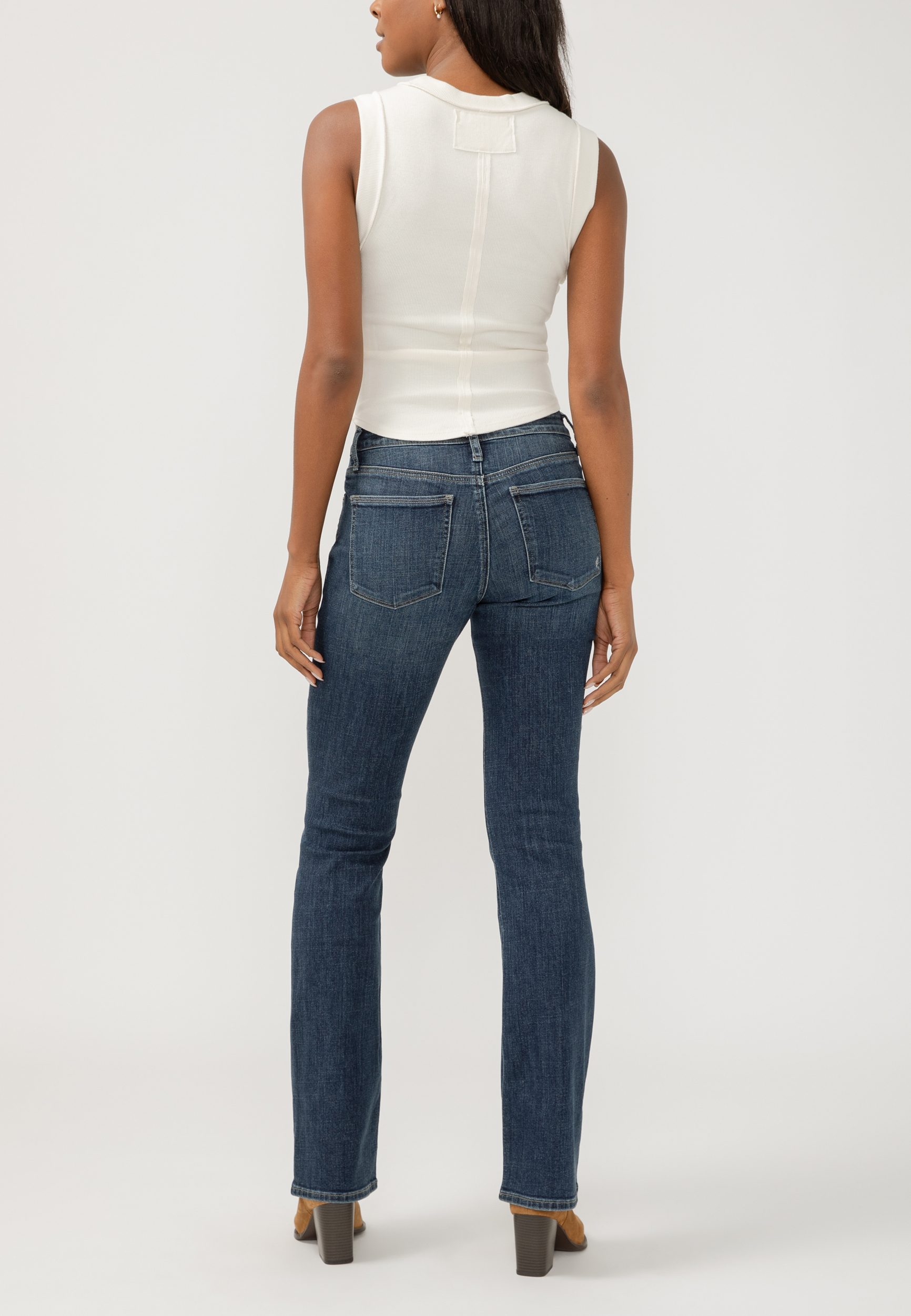 Silver Jeans Co.&reg; Suki Curvy Mid Rise Luxe Stretch Slim Boot Jean, C258, large