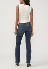 Silver Jeans Co.&reg; Suki Curvy Mid Rise Luxe Stretch Slim Boot Jean, C258, small