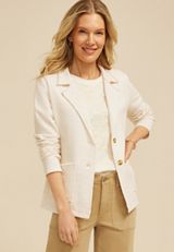 French Terry Casual Blazer, C3363, small
