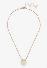 Light Jade Stone Pendant Necklace, C605, small