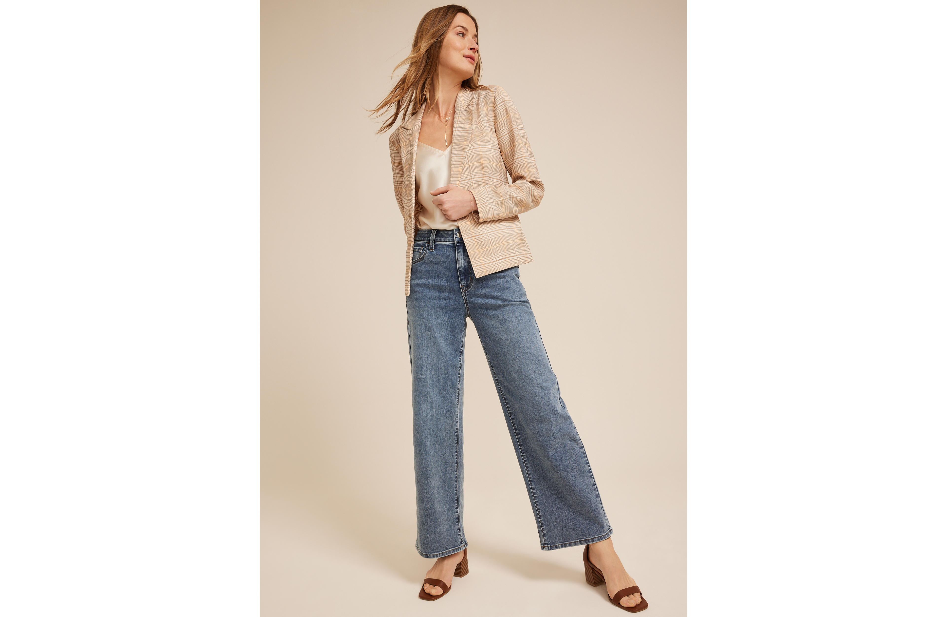 m jeans by maurices™ Classic High Rise Wide Leg Jean