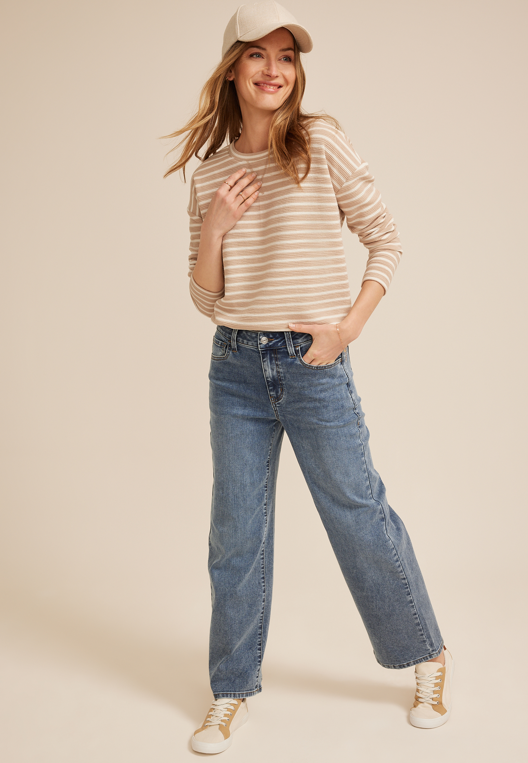m jeans by maurices&trade; Classic High Rise Wide Leg Jean, C3337, large