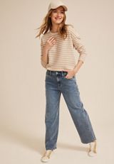 m jeans by maurices&trade; Classic High Rise Wide Leg Jean, C3337, small