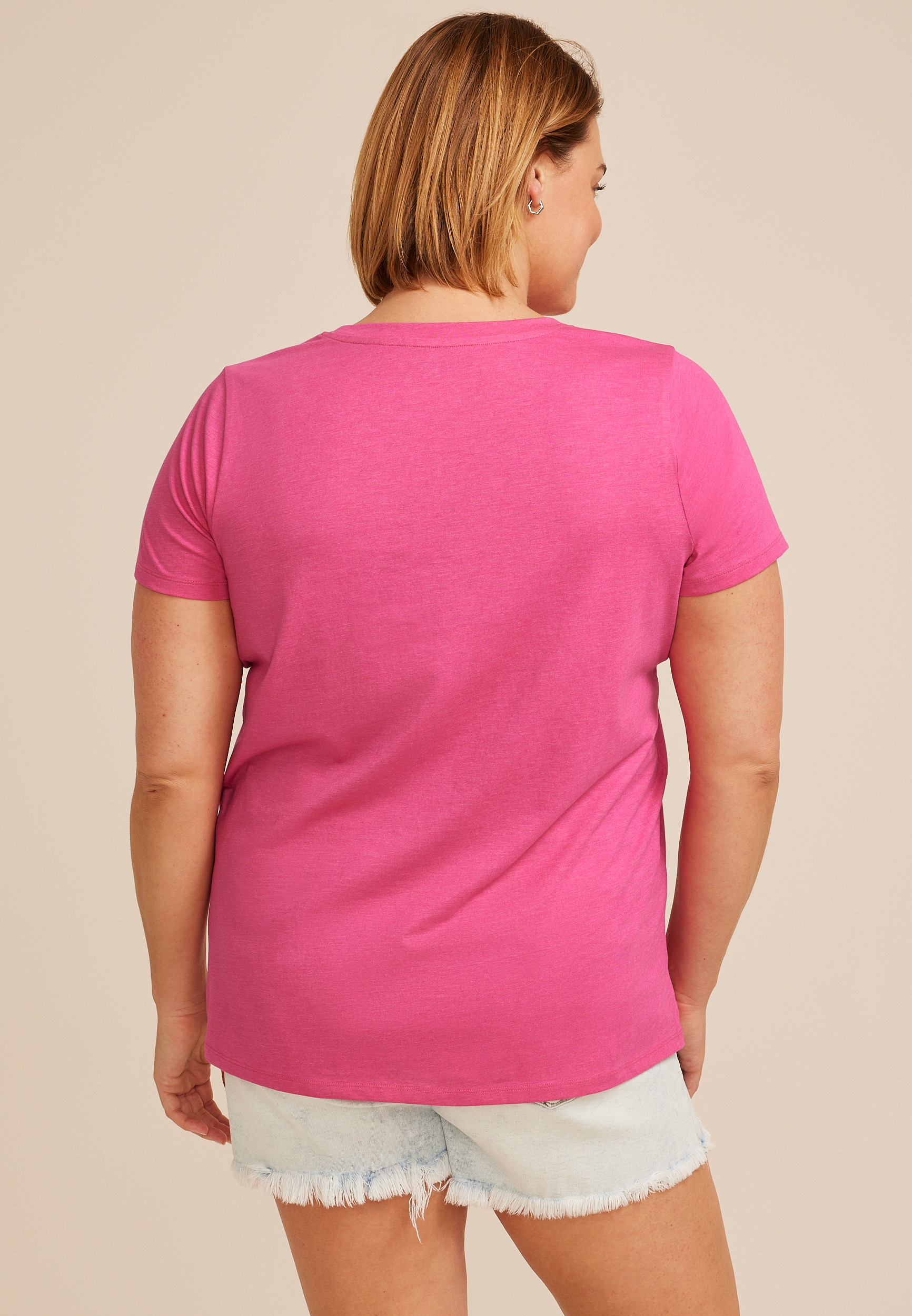 Plus Size No Shade Just Shine Classic Fit Graphic Tee, C411, large