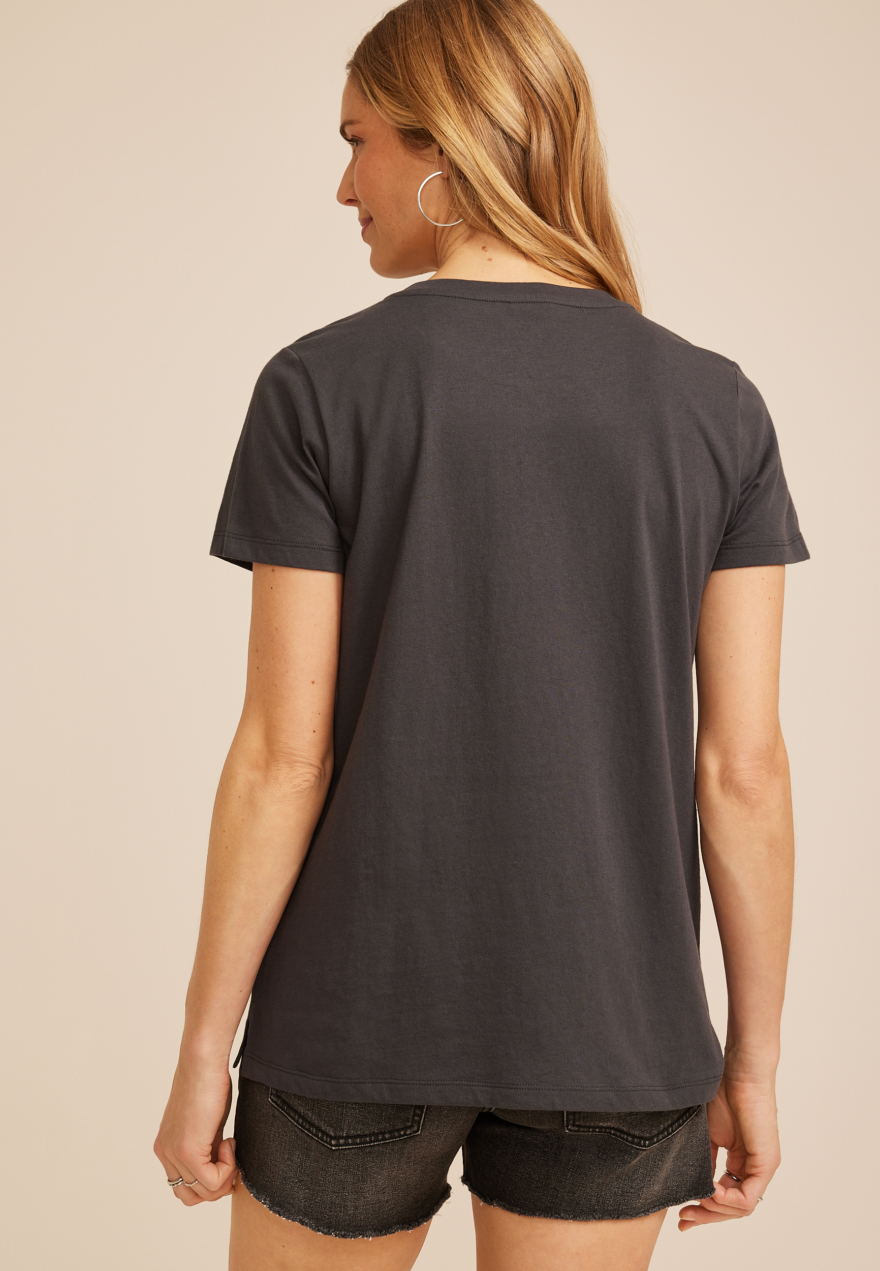 Celestial Sun And Stars Classic Fit Graphic Tee, C1876, large