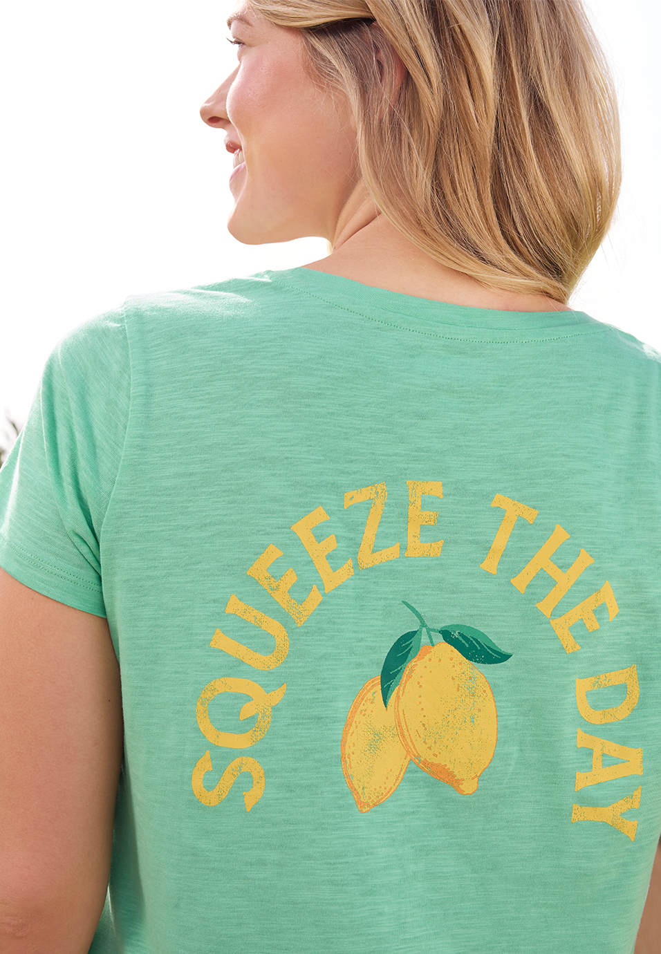 Squeeze The Day Classic Fit Graphic Tee, C3926, large