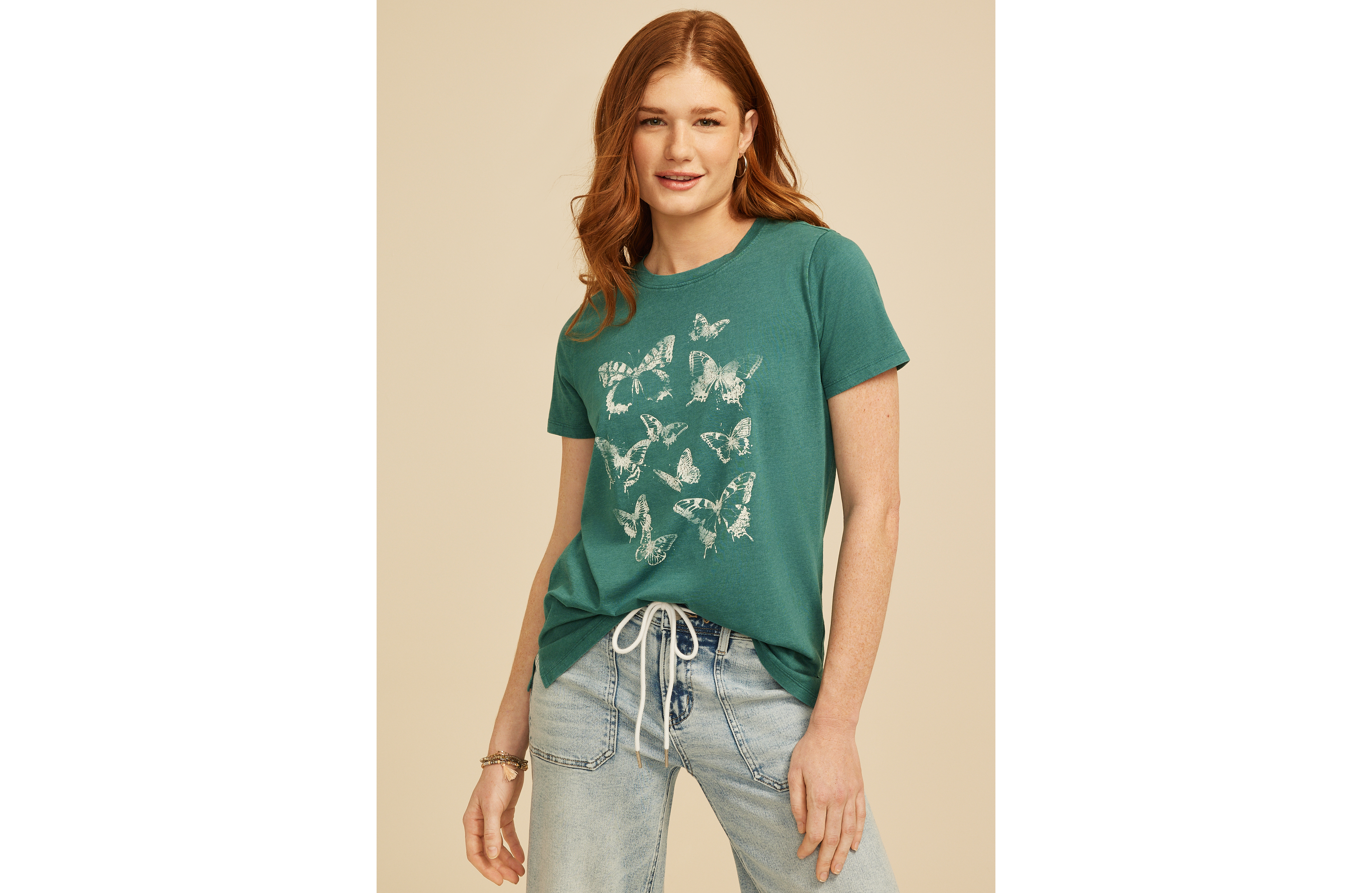 Butterfly Classic Fit Graphic Tee