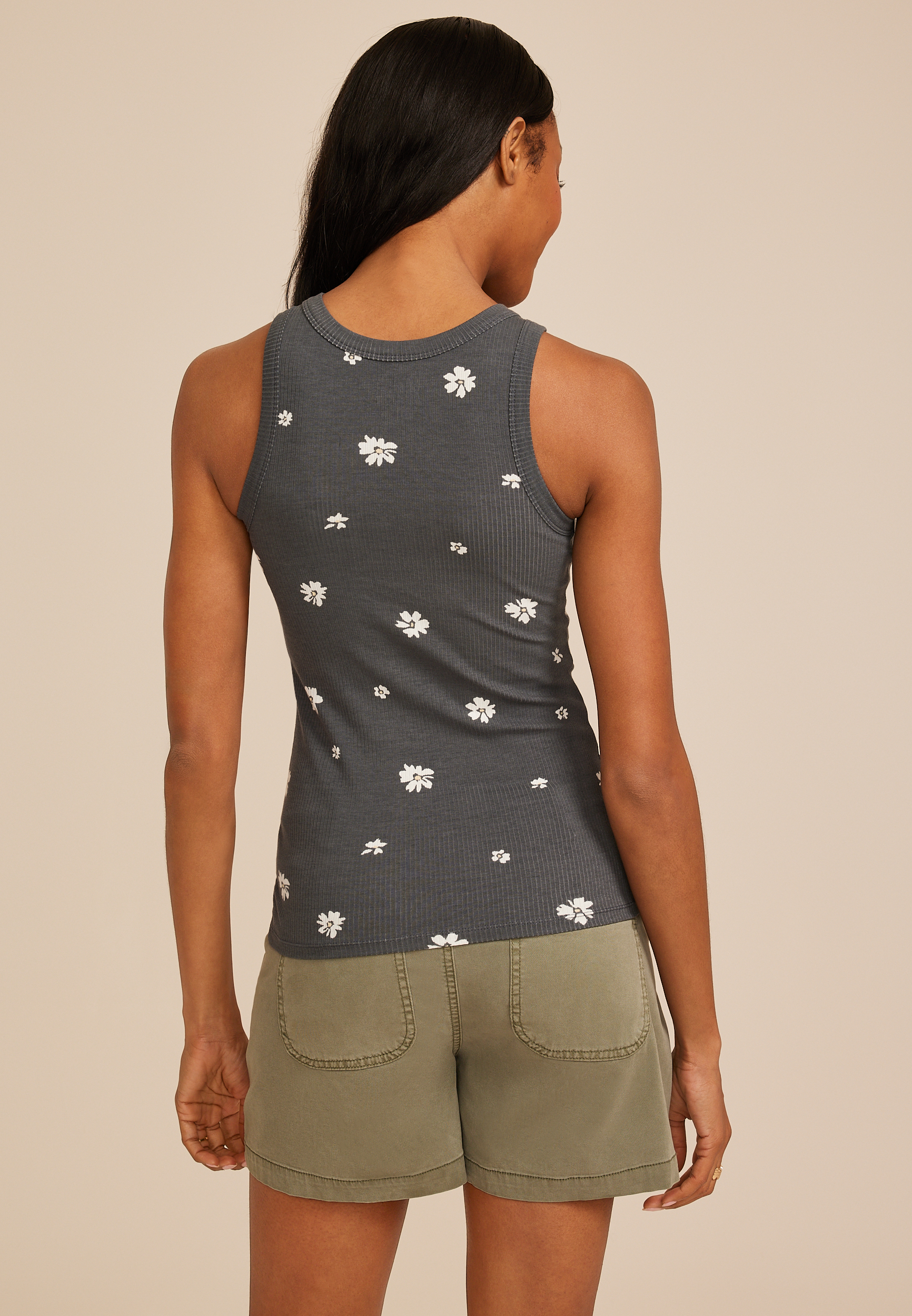 24/7 Floral Highline Tank Top