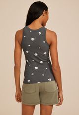 24/7 Floral Highline Tank Top, GREY MOON COMBO, small