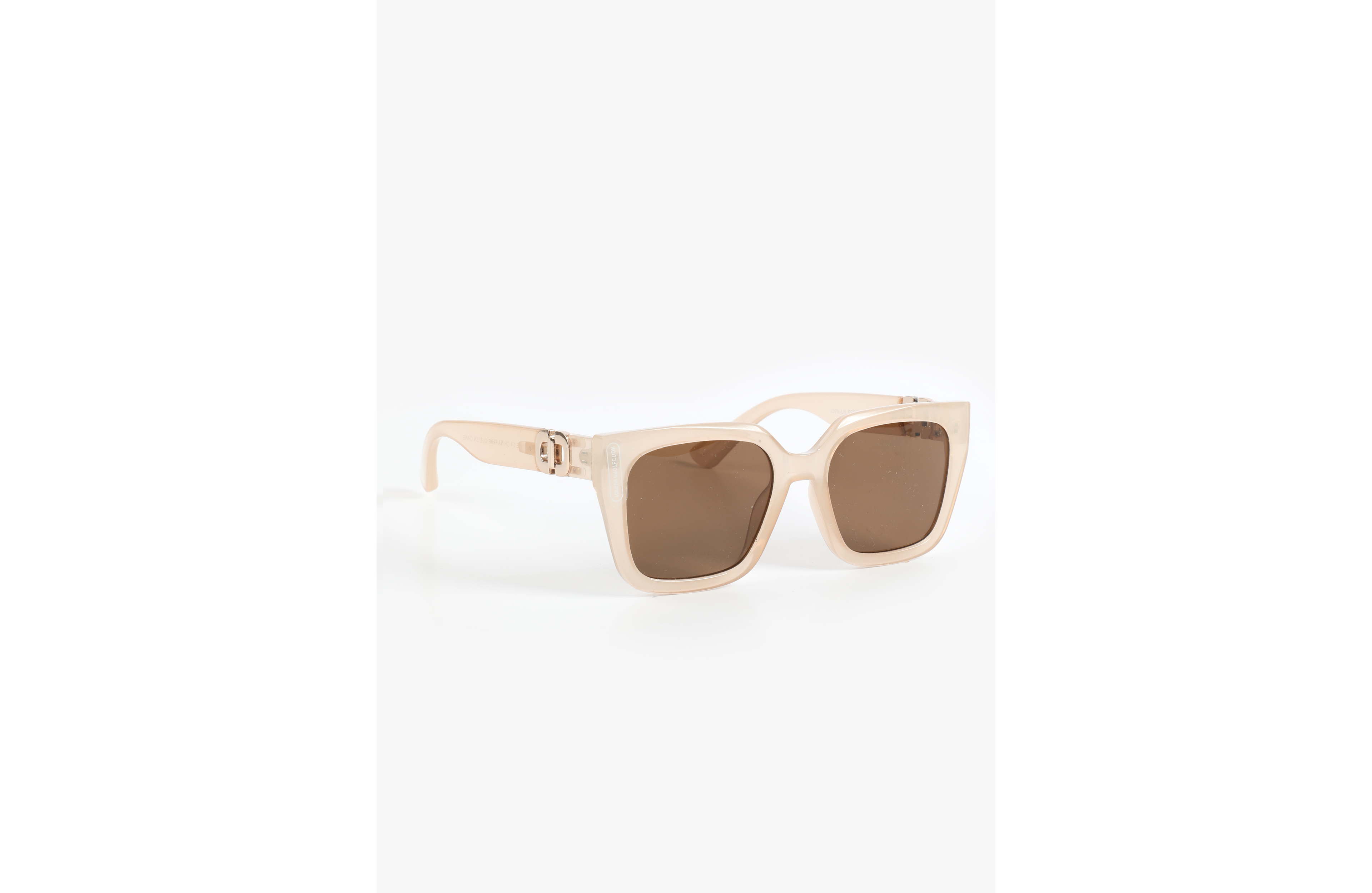 Plastic Oversized Square Sunglasses