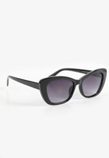 Retro Black Cateye Sunglasses, C106, small