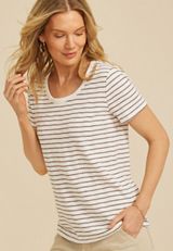 24/7 Striped Taylor Tee, C9867, small