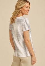 24/7 Striped Taylor Tee, C9867, small