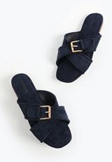 SuperCush Faux Suede Crisscross Sandal, C1605, small