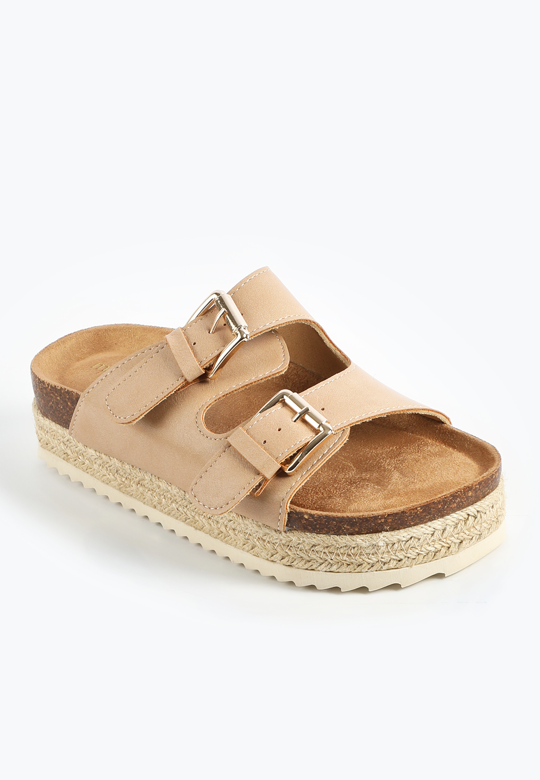 SuperCush Two Band Flatform Sandal 