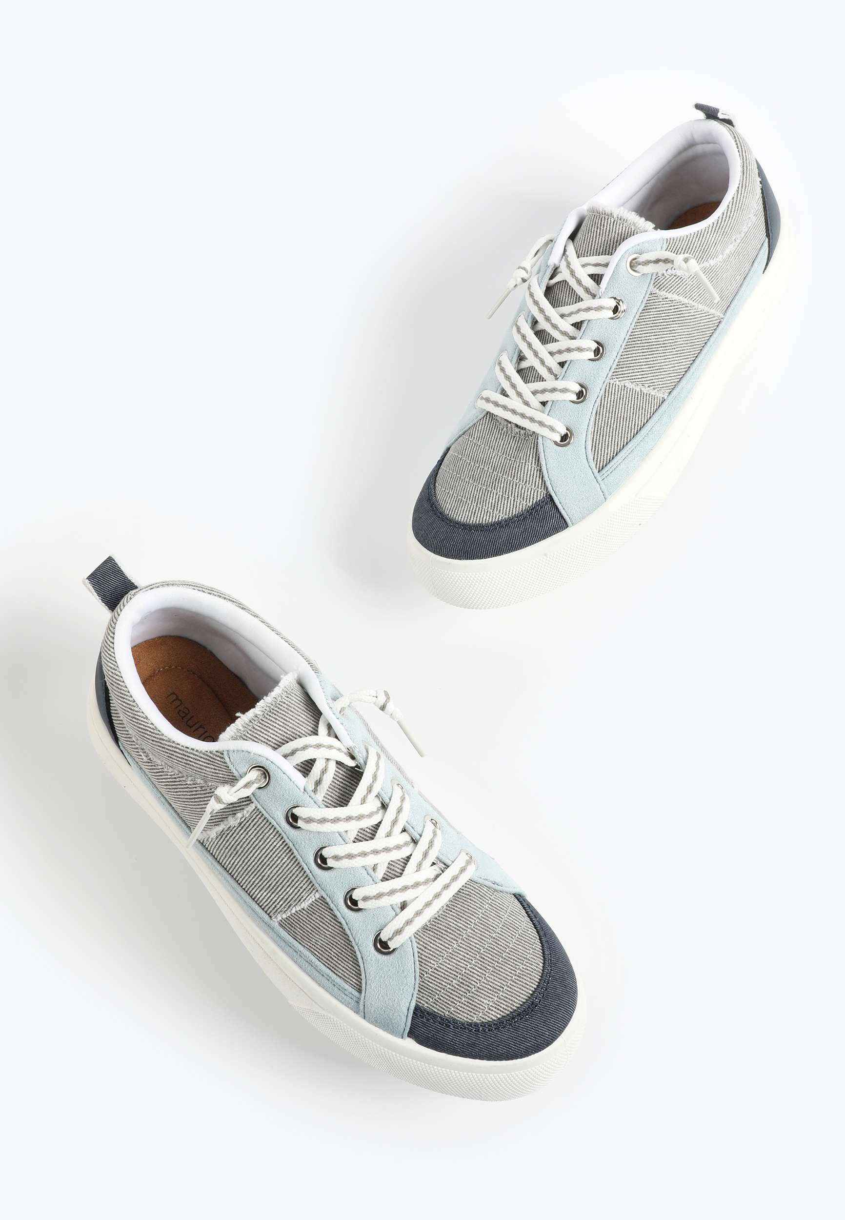SuperCush Colorblock Lace Up Sneaker | maurices