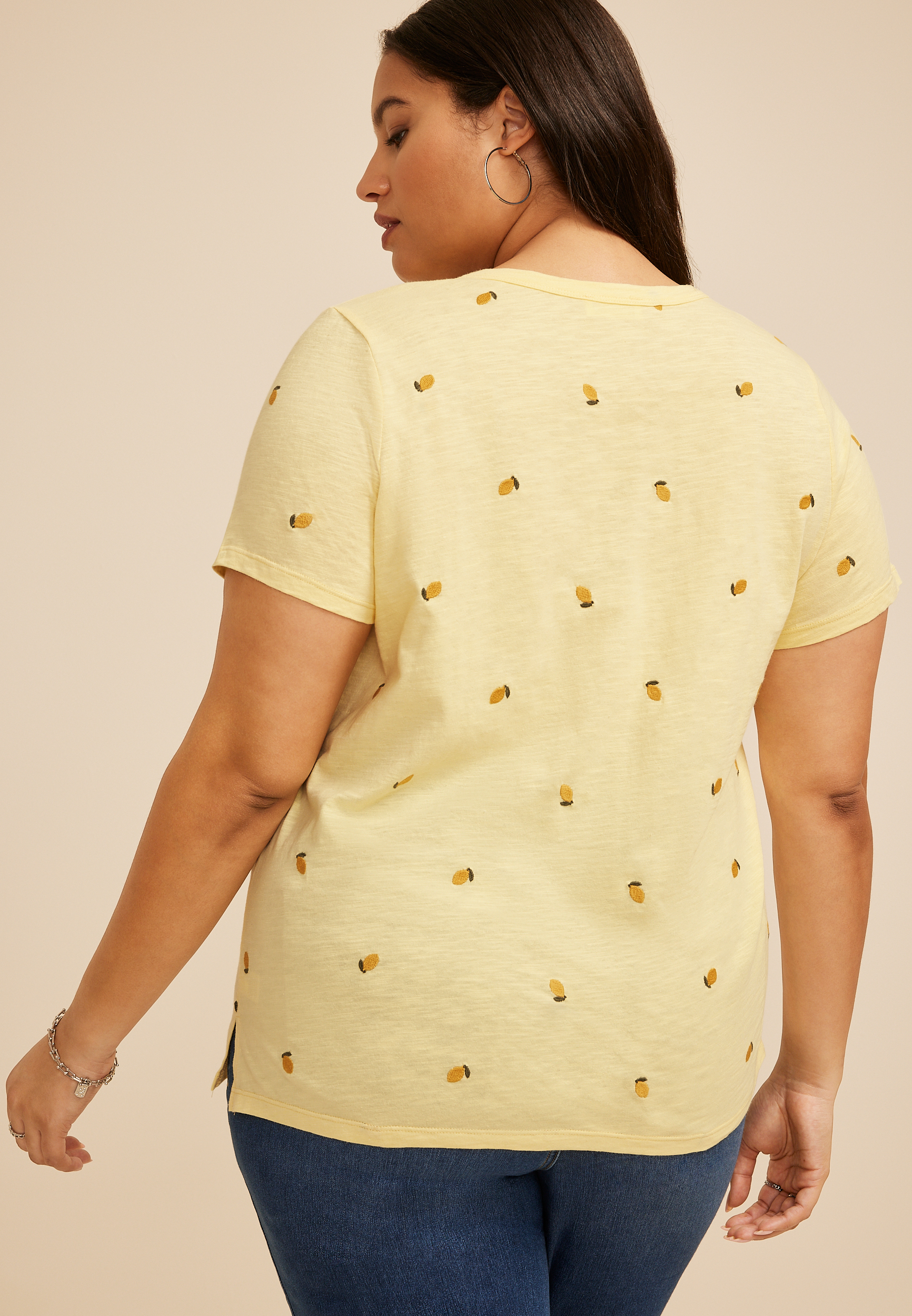 Plus Size 24/7 Dawson Lemons Crew Neck Tee, C3790, large