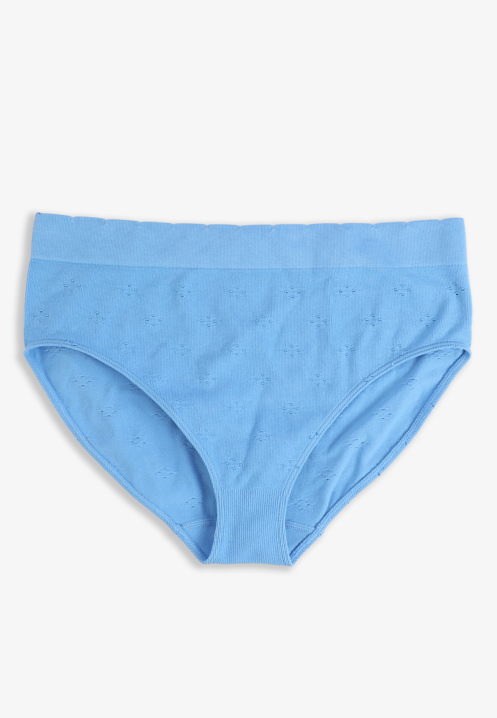 True Stretch Seamless Eyelet Floral Hipster Panty