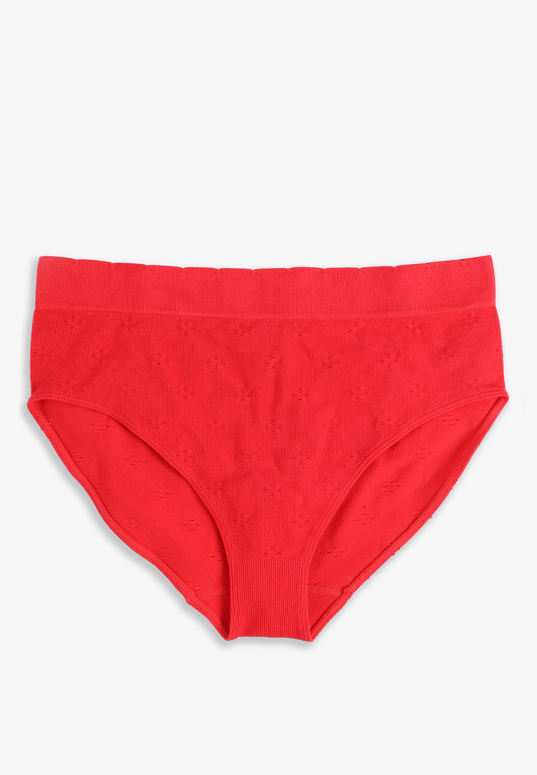 True Stretch Seamless Eyelet Floral Hipster Panty