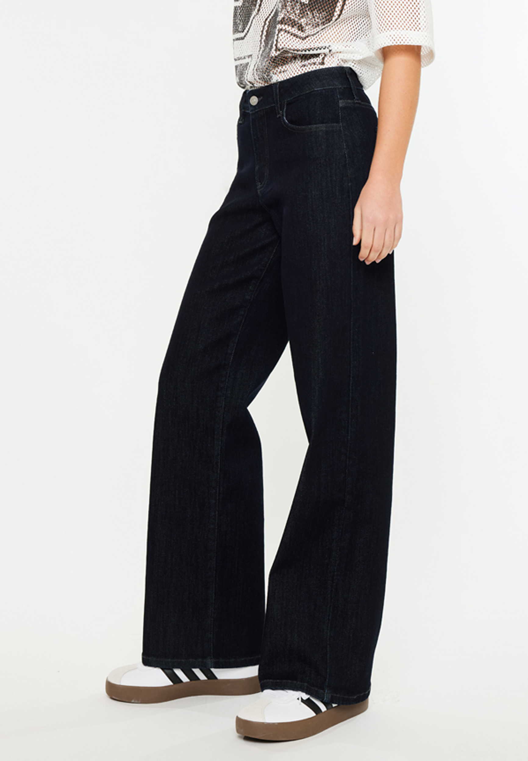 KanCan&trade; High Rise Wide Leg Jean, C2372, large