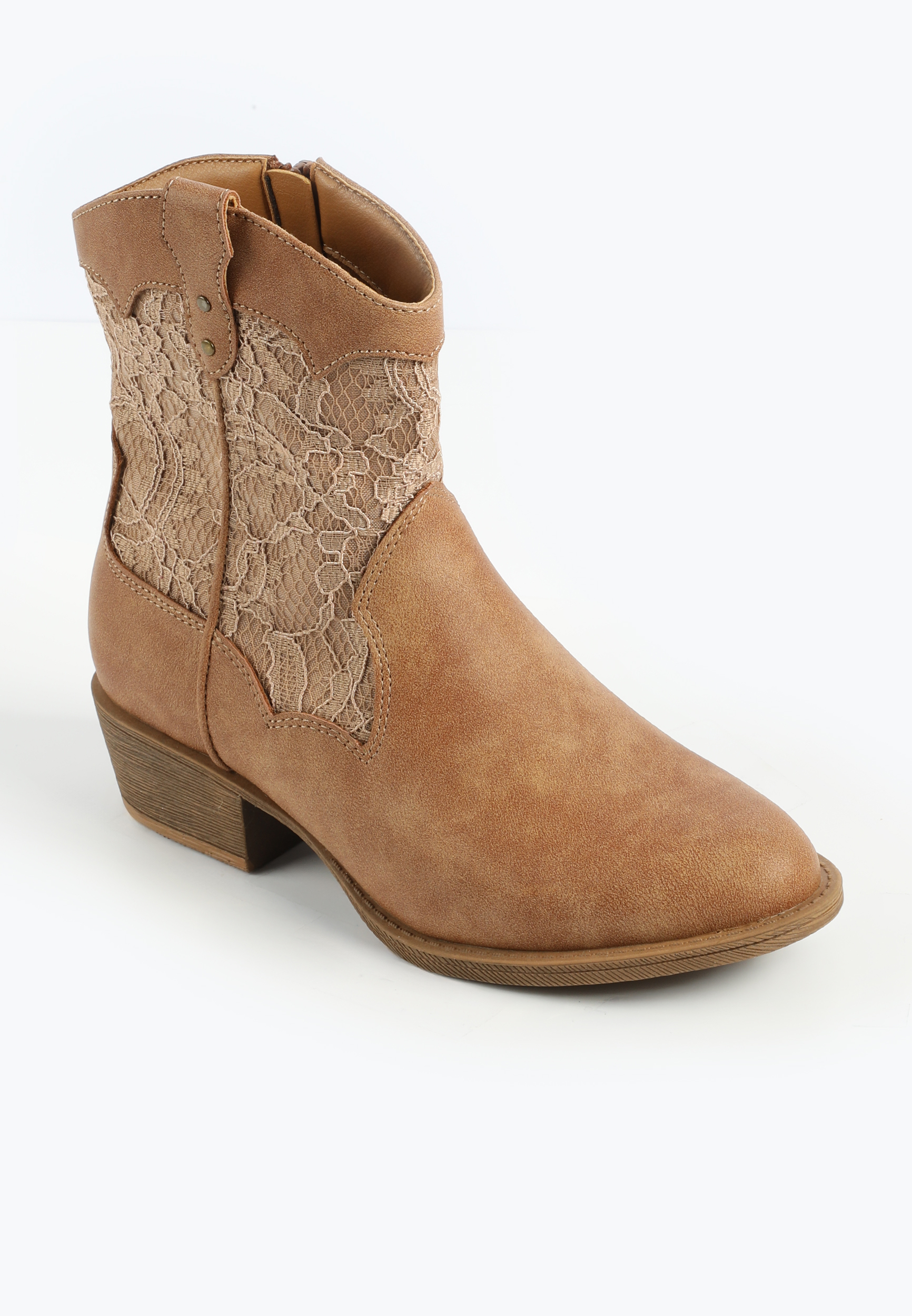 SuperCush Penelope Lace Western Boot