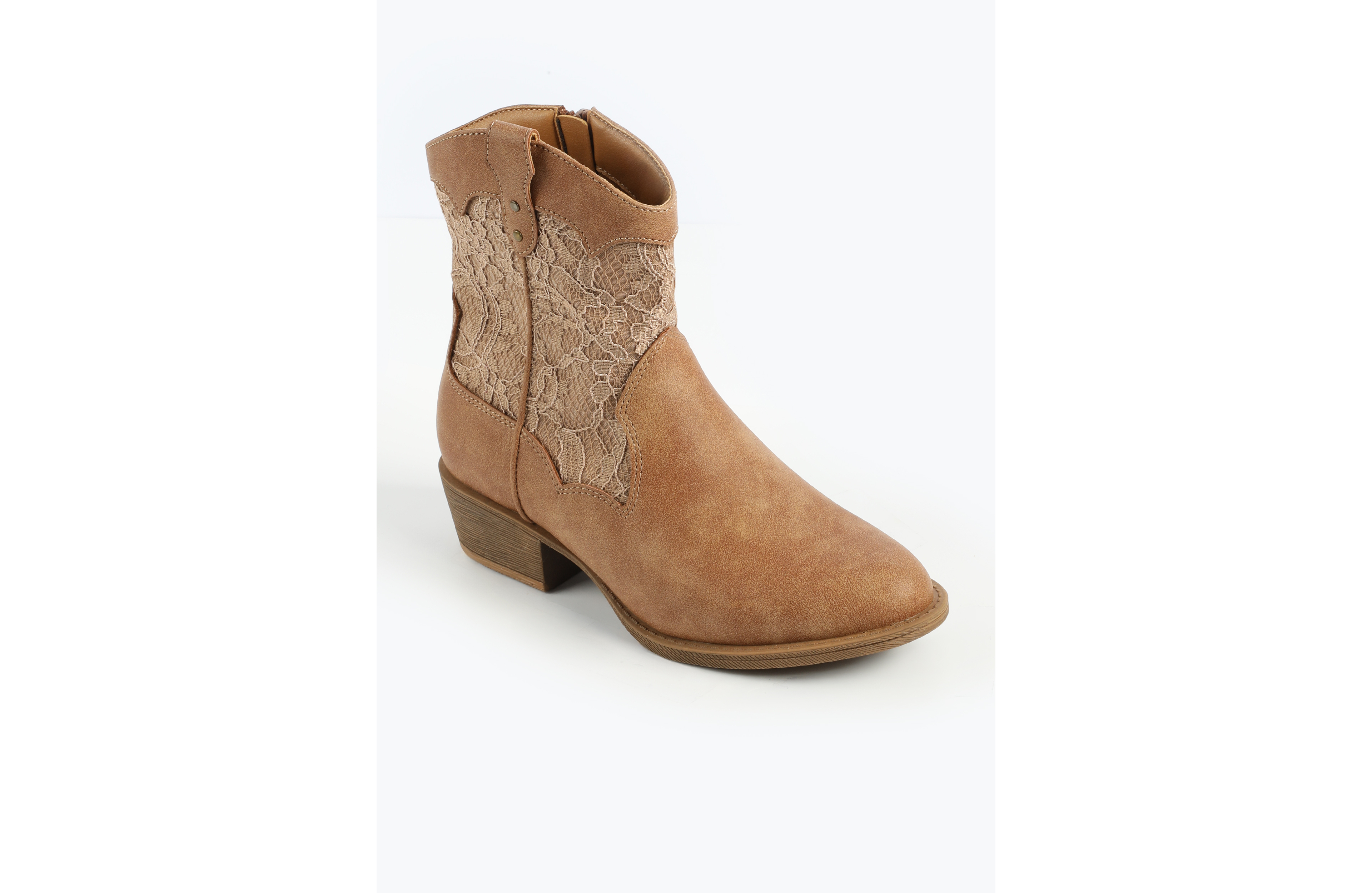 SuperCush Penelope Lace Western Boot