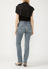 Silver Jeans Co.&reg; Elyse Curvy Mid Rise Luxe Stretch Bootcut Jean, C3337, small