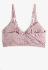 Vintage Lace Eyelet Jacquard Bralette, C7589, small