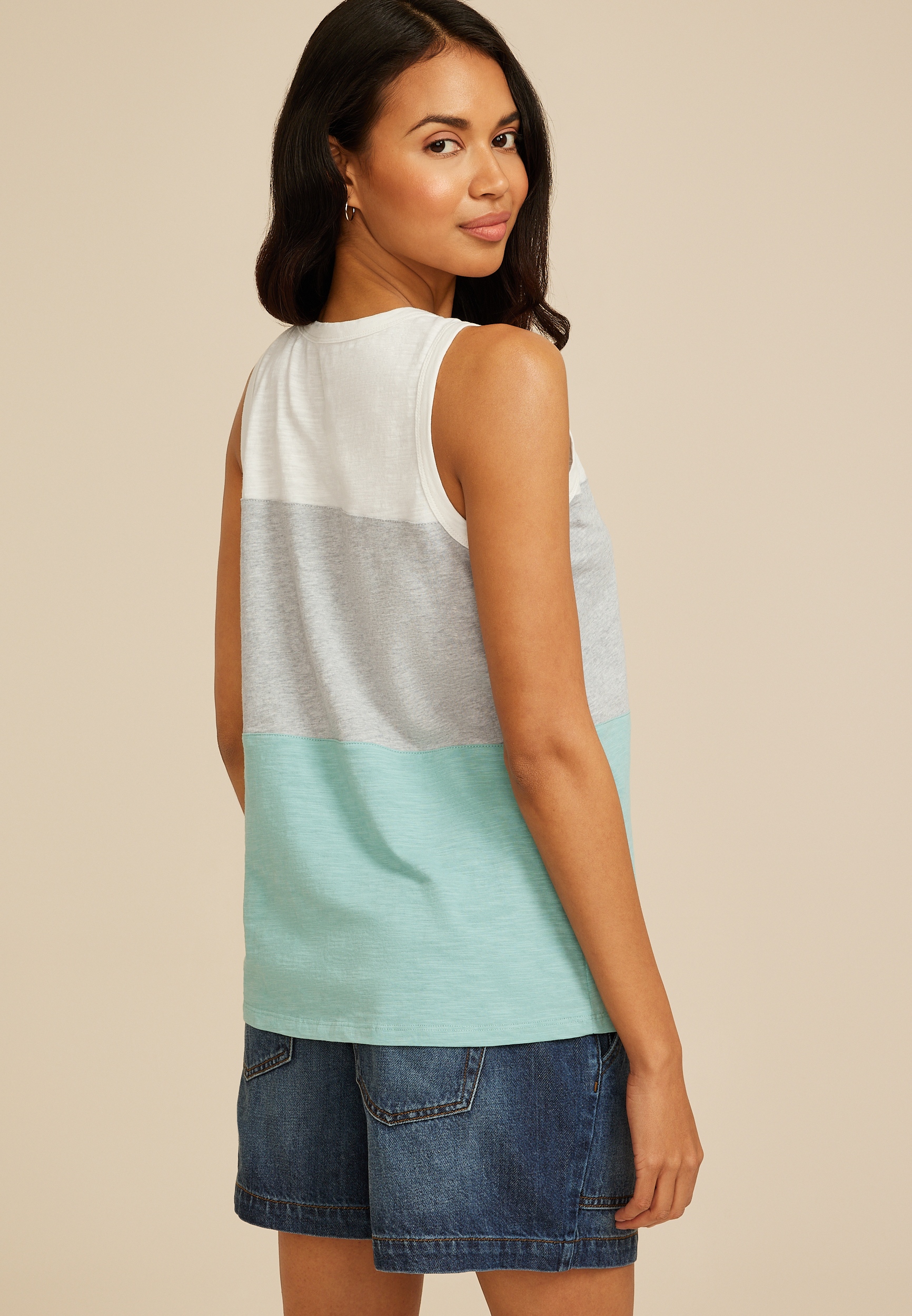 24/7 Colorblock Tank Top, C1130, large