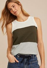 24/7 Colorblock Tank Top, C2286, small