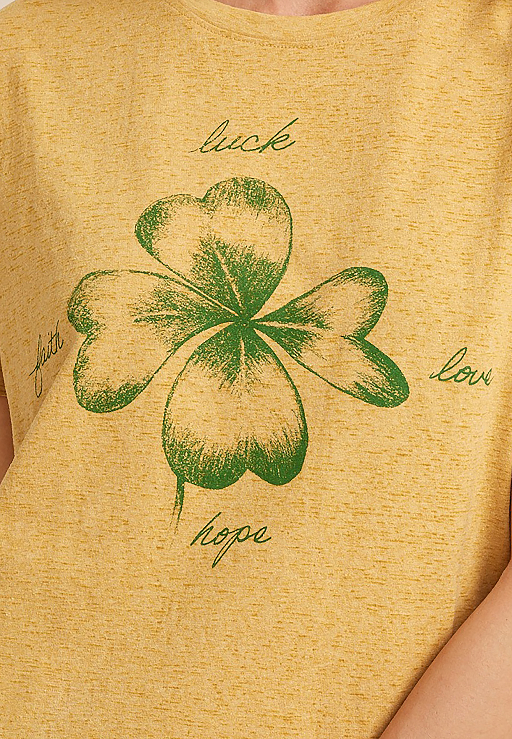 Shamrock Relaxed Fit Graphic Tee, C8239, large
