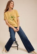 Shamrock Relaxed Fit Graphic Tee, C8239, small