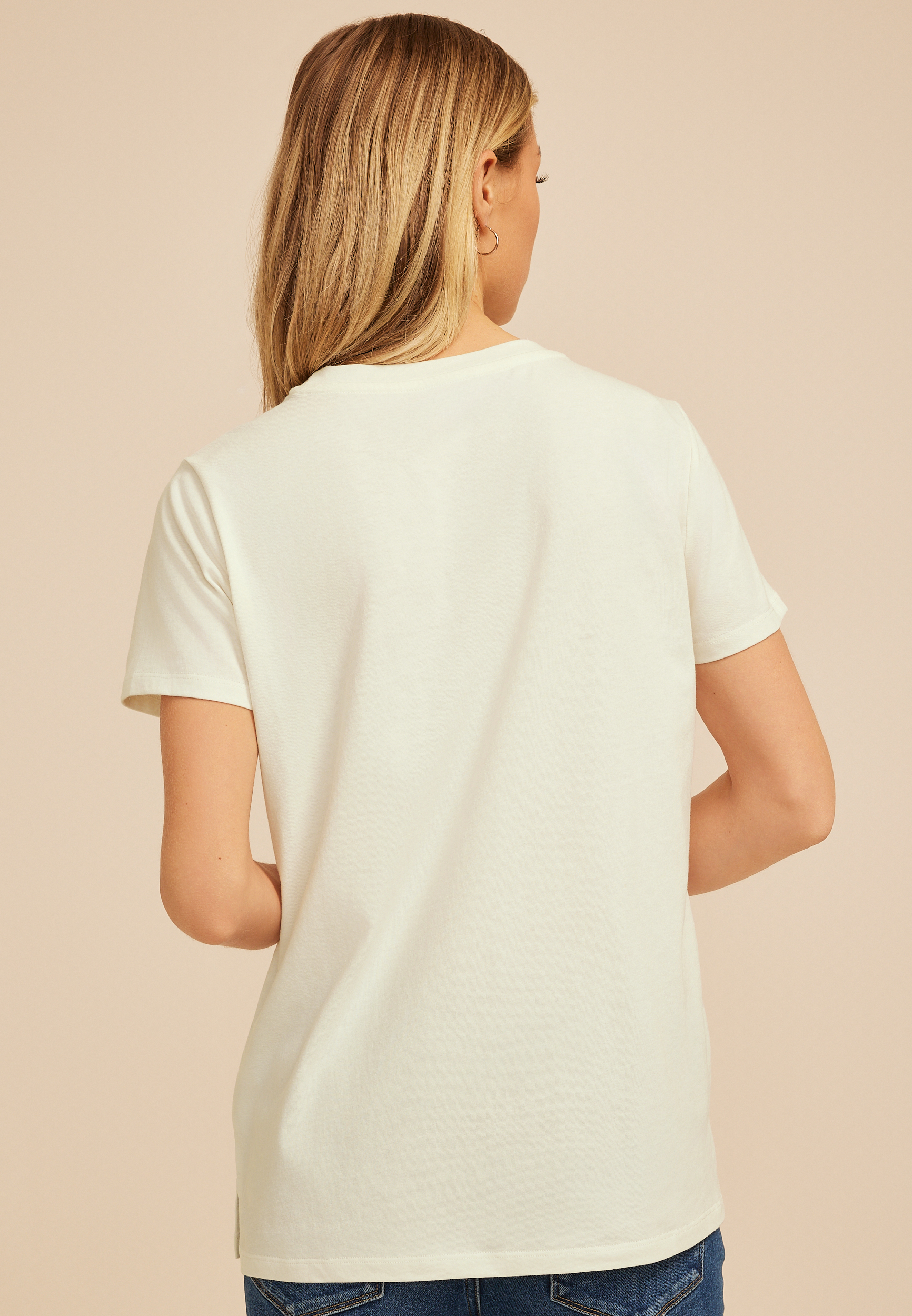 Hibiscus Classic Fit Graphic Tee, C4673, large