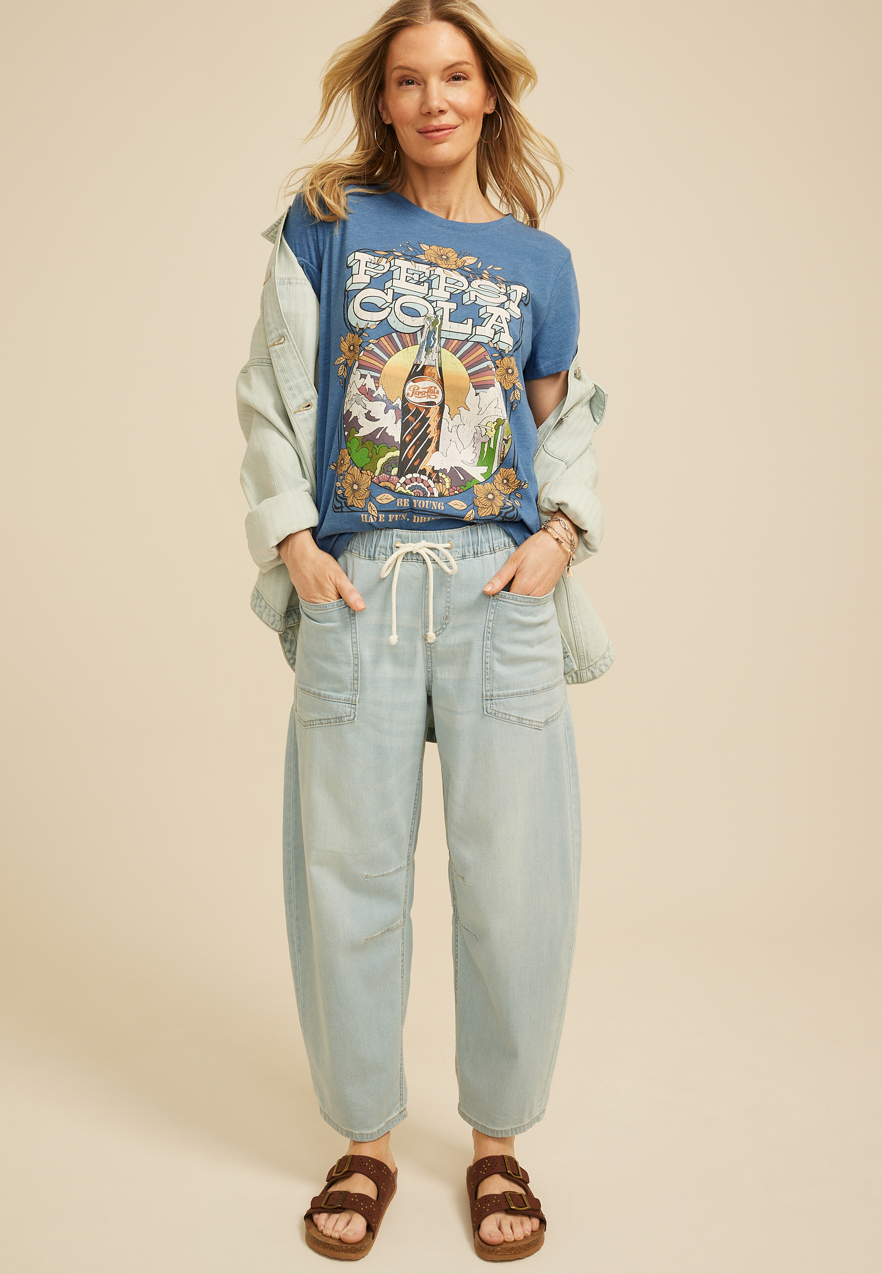 Pepsi Classic Fit Graphic Tee, C1149, large