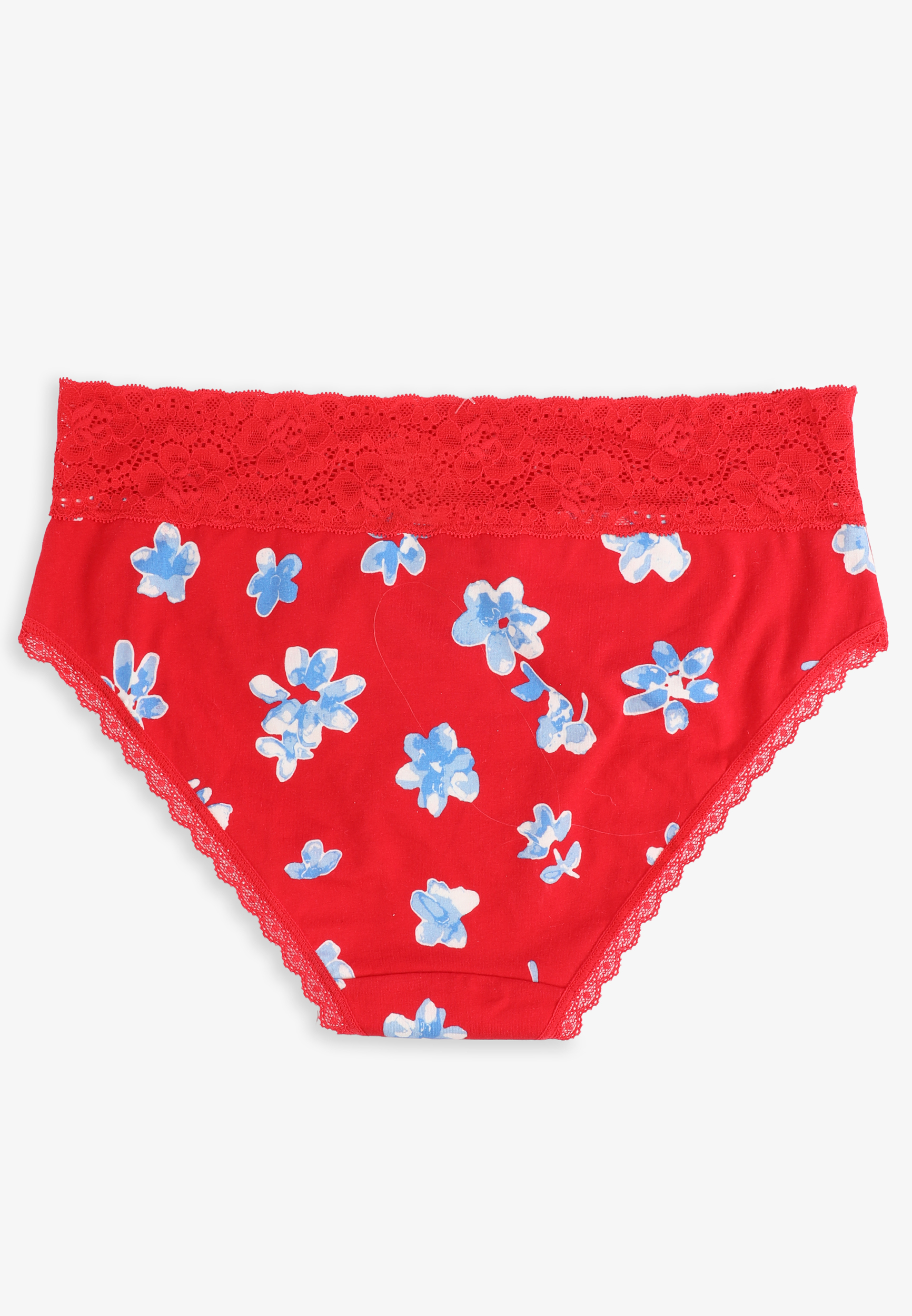 Simply Comfy Cotton Floral Hipster Panty, C9451, large